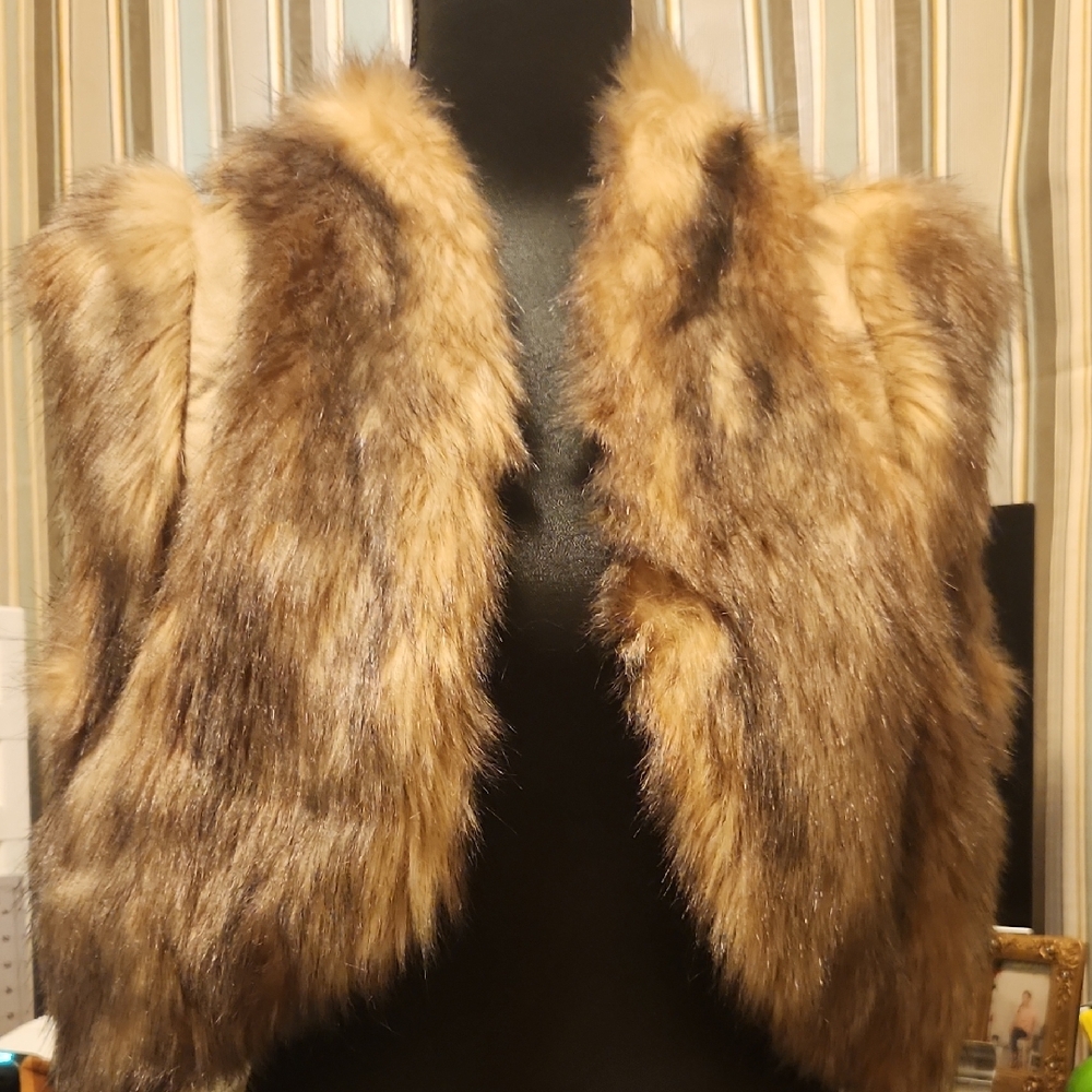 INC International Concepts Satin Blouse in Gold